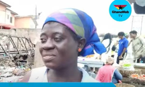 Lydia Ohene Adobea, a vendor