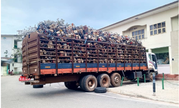 MoFA officials say some of the confiscated machines were transferred from Golden Star (Wassa)