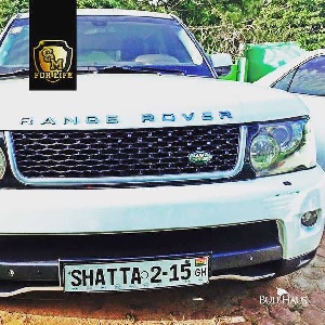 Shatta Wale Range Rover P