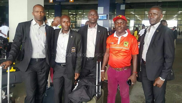 Referees from Uganda are in the country ahead of their match on Saturday
