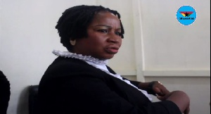 Felicia Gandezi, judge at the Kasoa Magistrate court