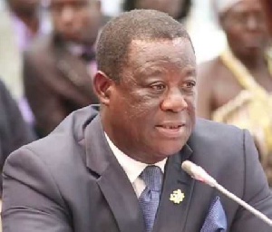 Mr. Kwesi Amoako Atta, Minister of Roads and Highways