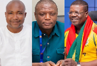 L-R: Dickson Kyere-Duah, Kofi Adams and Dafeamekpor are Parliamentarians