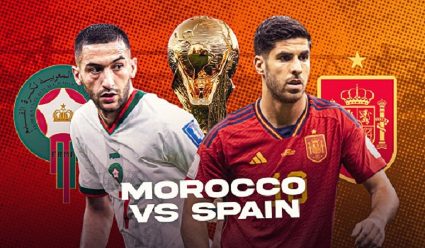 Morocco vs Spain ( 2022 World Cup round 16)