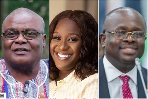 (L-R) Kakra Essamuah, Rosemond Obeng and Dr Edward Omane Boamah were all members of the NPP