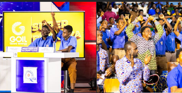 PRESEC wont the contest with 56 points