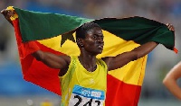 Martha Bissah Ghana's junior Olympics gold medallist