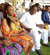 Akua and her husband  Dr. Kwaku Oteng of the Adonko bitters fame