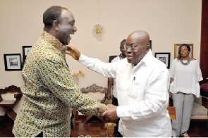 Alan Kyerematen and President Akufo-Addo | File photo
