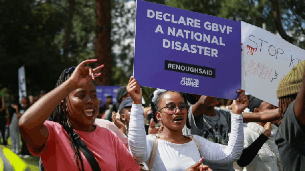South African women demand gender-based violence (GBV) be declared a national disaster