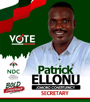 Patrick Ellonu, former Jomoro NDC Constituency Communications Officer