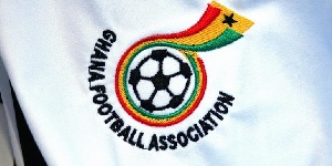 Logo for the  Ghana Football Association