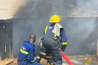 The GNFS personnel were able to extinguish the fire within an hour