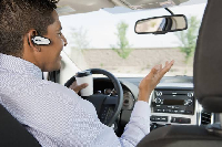 Driving while using Bluetooth and a phone is now an offence under the new road traffic laws