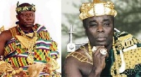 Asantehene Otumfuo Osei Tutu II and Okyehene Amaotia Ofori Panin
