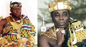 Otumfuo Osei Tutu II and Osaagyefo Amoatia Ofori Panin II