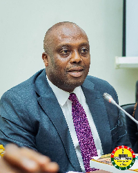 Thomas Nyarko Ampem is the Deputy Finance Minister
