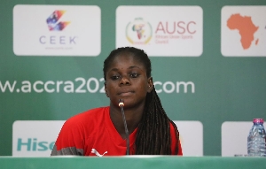 Black Queens forward Abdulai Mukarama