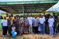 The team after the activities