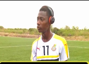 Umar Mohammed, a footballer who plays for Tudu Mighty Jets