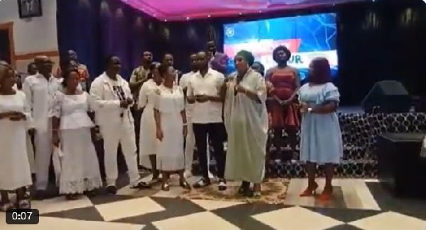 Suzzy Pinamang and her family thank Ibrahim Mahama's support in restoring her sight