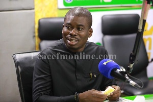 Charles Owusu, Head of Monitoring Unit at the Forestry Commission