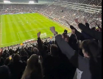 Watch as Manchester City fans sing and chant for Semenyo