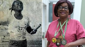 Once a top-class sprinter for Ghana, Rose Amankwaah is on the verge of retirement from her job