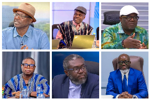 Photo collage of some personalities who have criticised EOCO