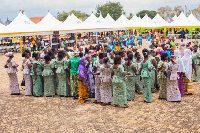 A group of women