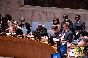 President Nana Addo Dankwa Akufo-Addo at the UN Security Council