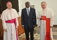 Vice President Dr Mahamudu Bawumia receives Pope