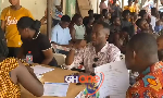 Emmanuel Agyemang-Badu spotted registering voter’s ID card