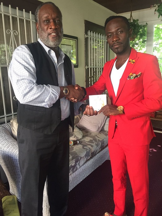 Okyeame Kwame with Yuhanna Edwards