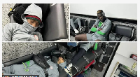 Super Eagles of Nigeria don stay for almost fifteen hours for Abraq Airport for Libya.