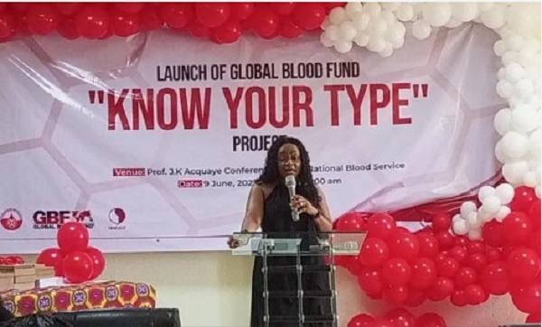 CEO of  National Blood Service, Ghana, Dr Shirley Owusu-Ofori