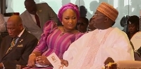 Vice-president Bawumia and Second Lady Samira
