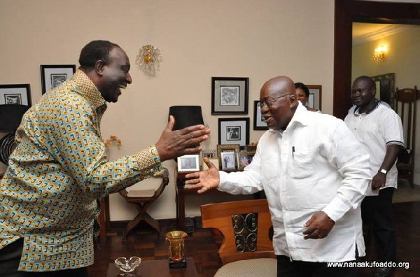 Alan Kyerematen and President Akufo-Addo