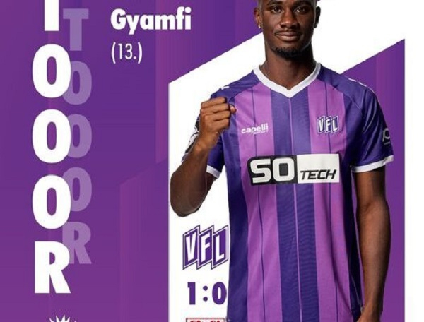 Ghanaian defender, Maxwell Gyamfi