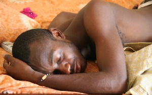 Young Man Sleep