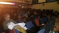 A section of the British-Ghanaian youth at the Regent