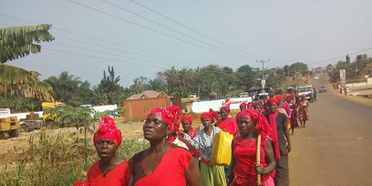 Aggrieved women stormed Assesewa