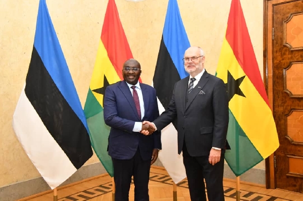 Vice President, Dr. Mahamudu Bawumia, is on a working visit to the Northern European country