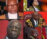 Collage of former speakers of Parliament