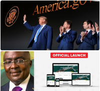 President Donald J. Trump unveiled America.gov at the Andrew W. Mellon Auditorium in Washington