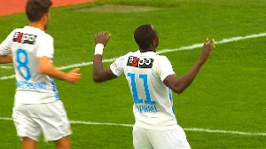Raphael Dwamena scored for FC Zurich on Saturday