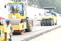 Road construction project