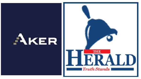 Aker Energy and The Herald Newspaper logos
