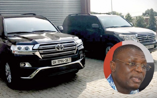 Aide to Kofi Adams says thousand of Ghana Cedis has been 'stolen' from the seized cars