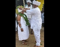 A photo of the marriage of the 63-year-old Nuumo and the 12-year-old